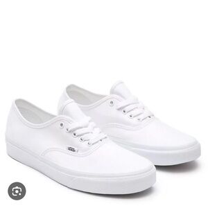 VANS shoes. Size 7.5 Womens. Authentic white/white.